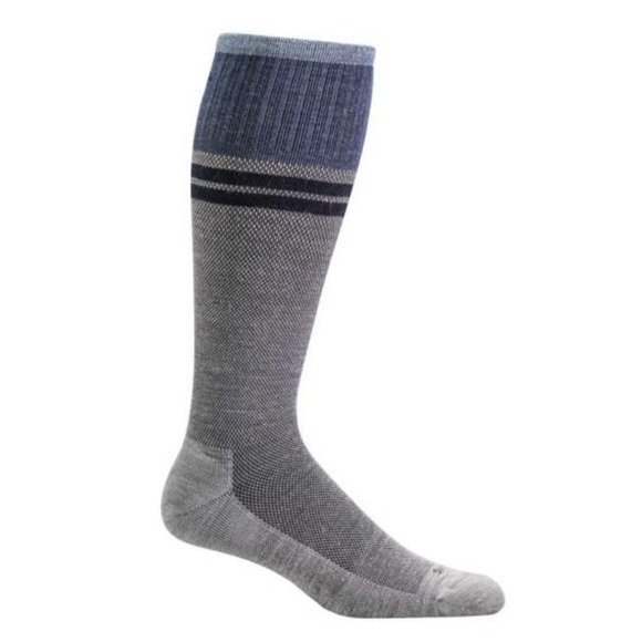 Sockwell Sportster SW19M Merino Wool Socks Moderate Compression | Mens L-XL Grey - Picture 1 of 1